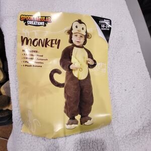 Halloween costume Child MONKEY COSTUME size 18-24 mths